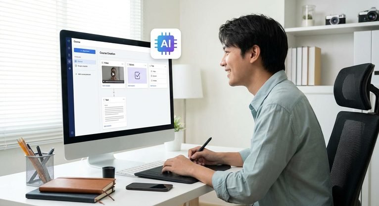 Cómo Usar la IA para Crear Cursos Online y Ganar Dinero Enseñando