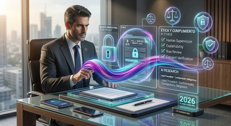Ética y Secreto Profesional con IA: Lo Que Todo Abogado Debe Saber en 2026