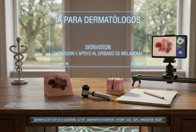 IA para Dermatólogos: SkinVision y Apoyo al Cribado de Melanoma